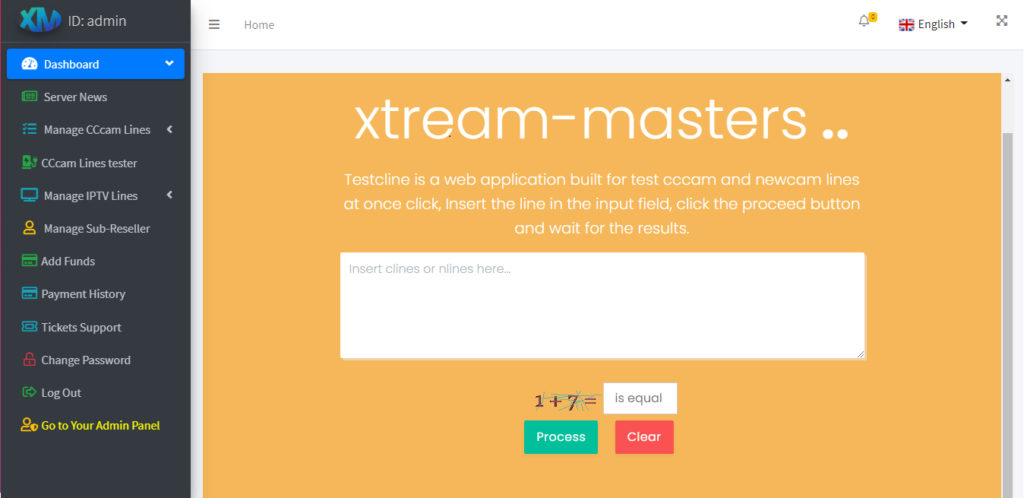 Xtream MultiCS Panel V4.8 – Oscam Panel And IPTV CMS